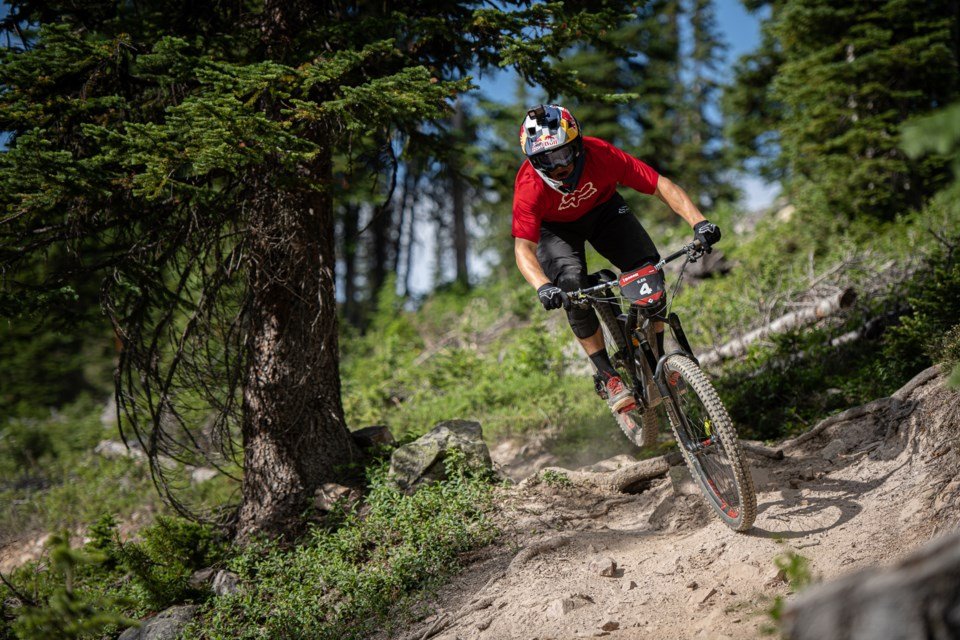 Elite Mountain Bikers Compete for Gold in Whistler Elite Mountain Bikers Compete for Gold in Whistler