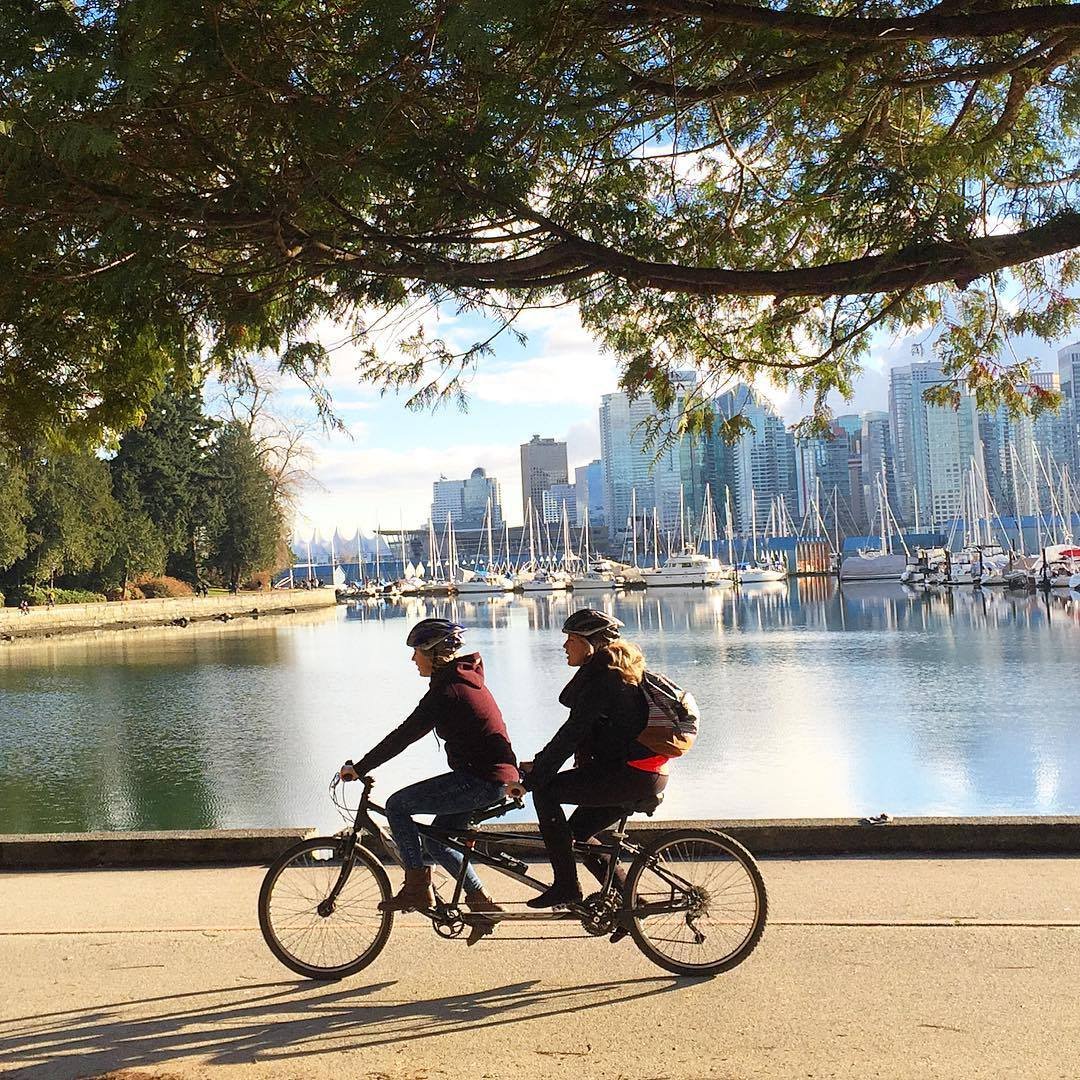 Stanley Park Seawall Bike Ride