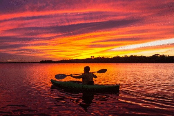 Sunset Kayaking in False Creek