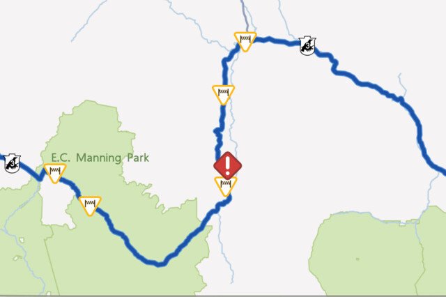 Highway 3 Reopens After Major Crash Near Princeton Highway 3 Reopens After Major Crash Near Princeton